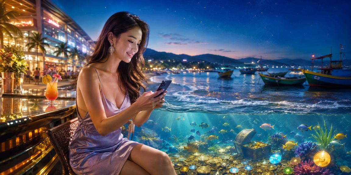Người dùng tại Mũi Né kiểm tra giao dịch tài chính trực tuyến trên điện thoại